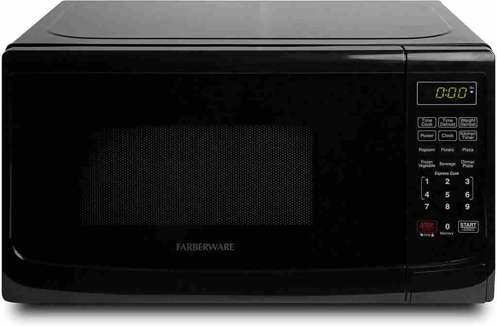 compact Faberware 700 watts microwave oven for small dorm college room 