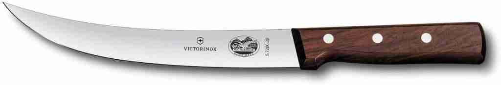 Victorinox 8-Inch Curved Breaking Knife, Rosewood Handle