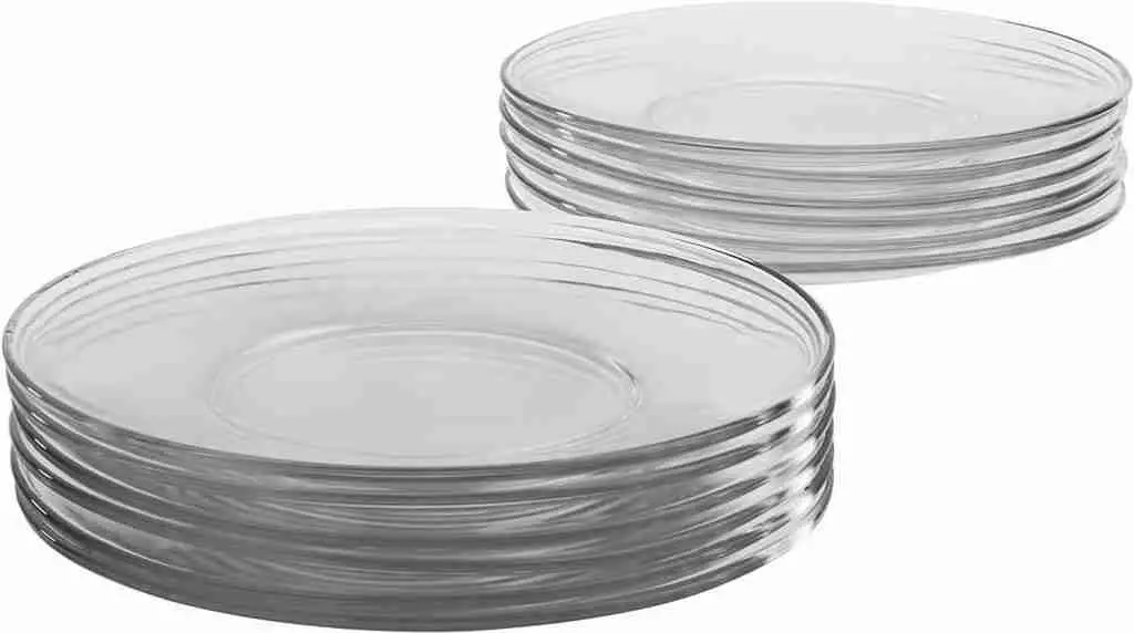 Anchor Hocking lead and cadmium free dinnerware glass plates