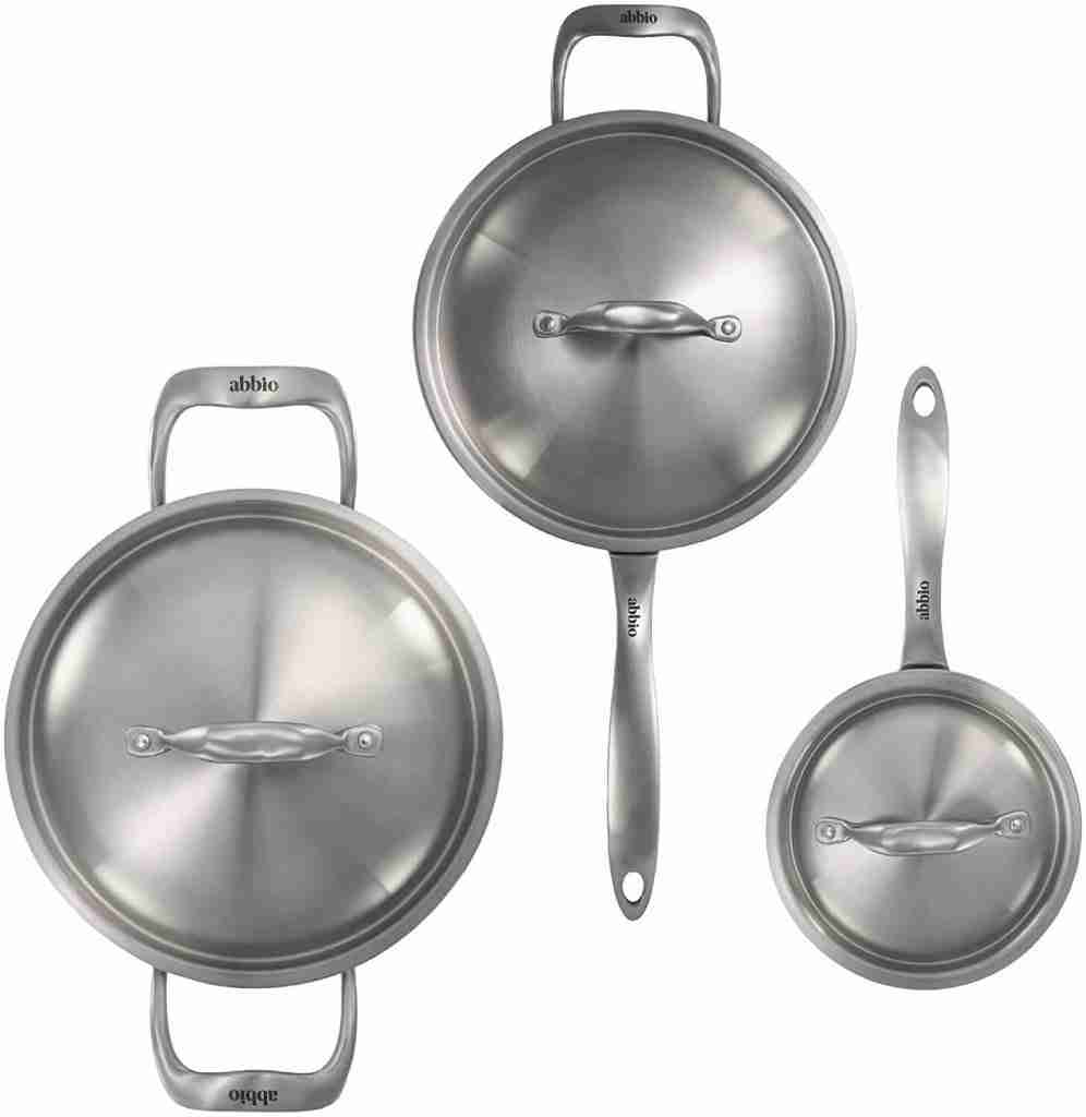 Abbio Stainless steel Induction Pots and Pans