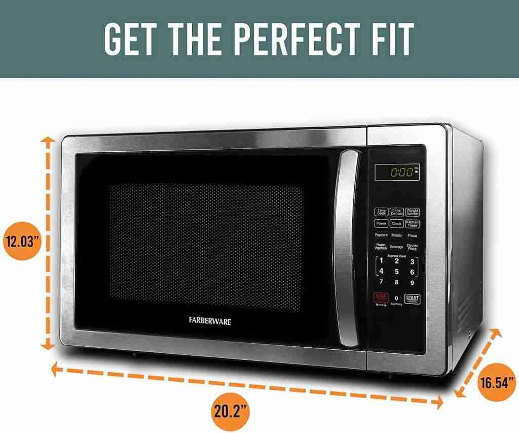 Faberware countertop microwave oven for office use