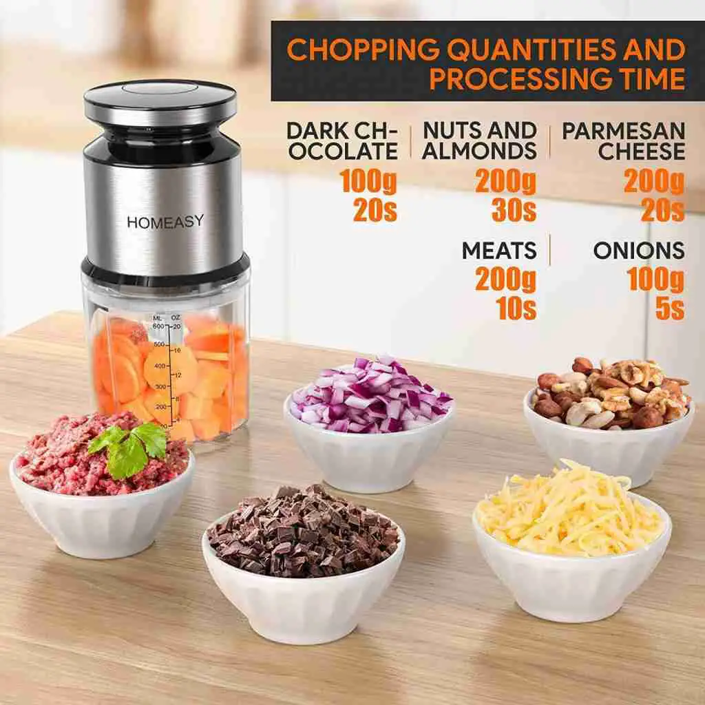 Homeasy best affordable mini meat pureeing blender and food Processor