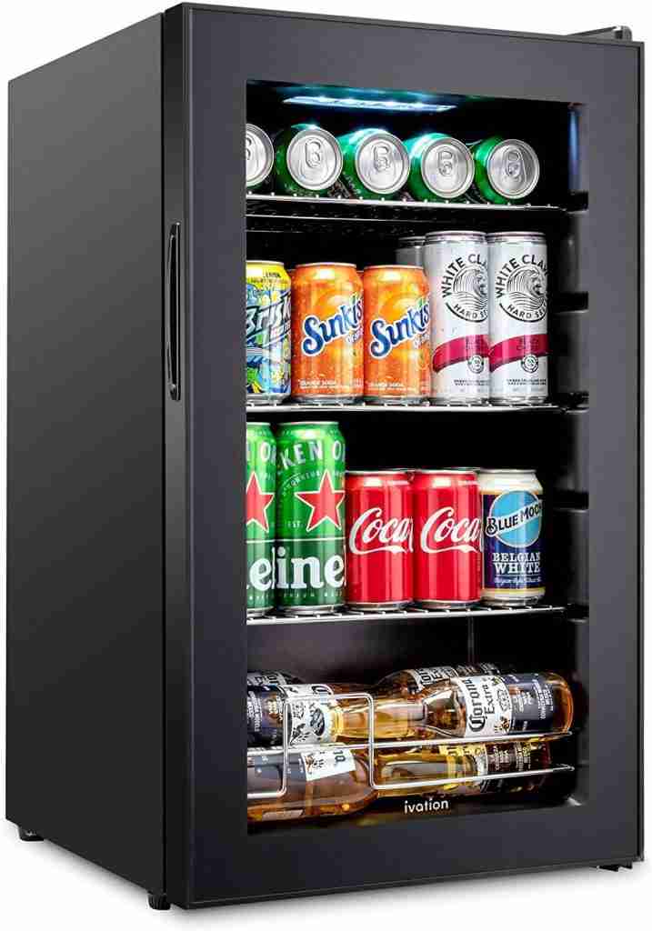 Ivation drink and Beverage office refrigerator