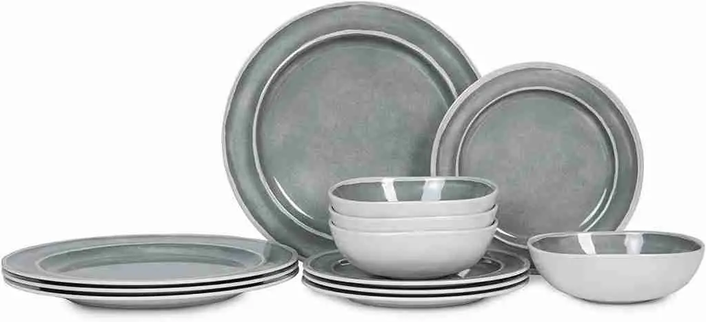 Melamine Break resistant dinnerware set