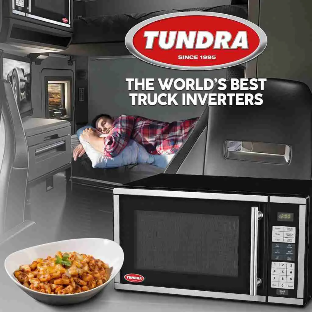 Tundra Truck and Caravan Microwave Oven