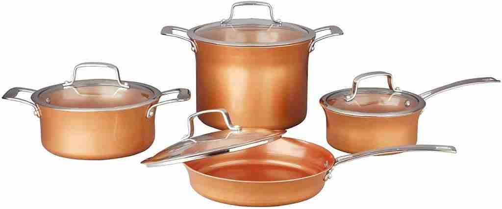 Concord Induction Copper cookware set