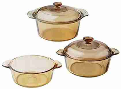 Visions cookware for glass stovetop
