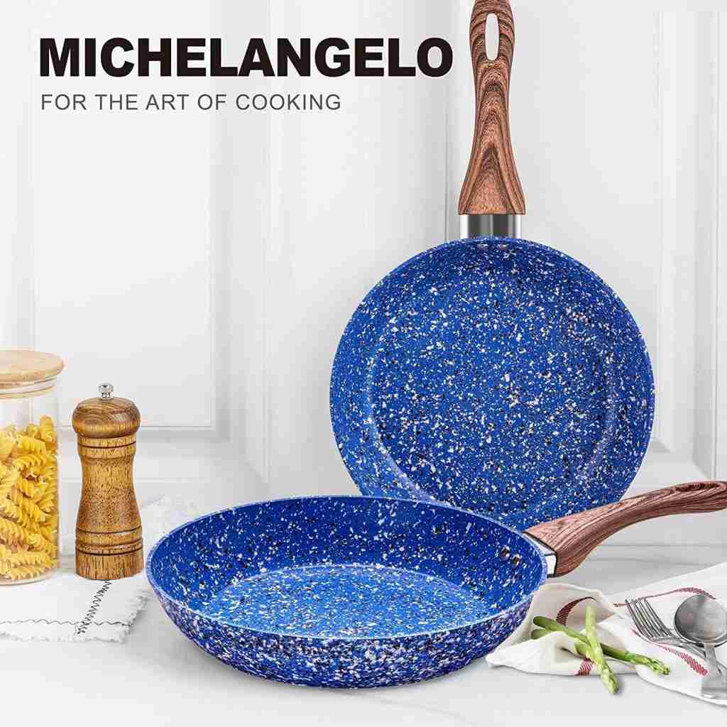 Michelangelo Best stone frying Pan for Induction stove