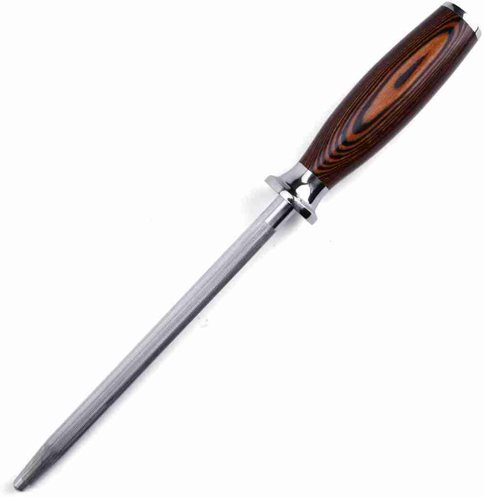 Steel knife sharpener or honing knife sharpener