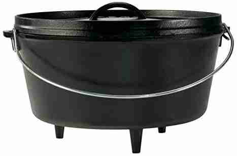 Lodge Cast iron Dutch Oven made in United States of America
