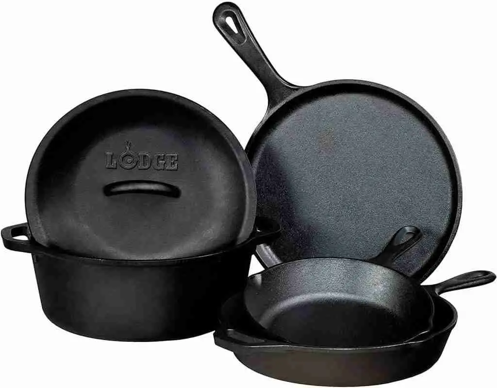 Lodge cast iron cookware made in USA