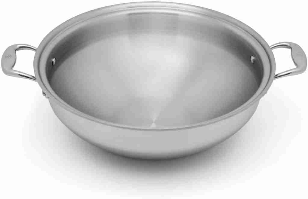 Non-toxic Heritage stainless steel Wok made in the USA