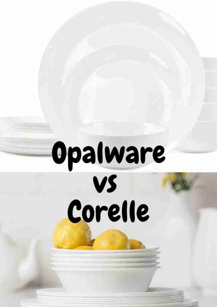 Opalware vs Corelle dinnerware sets