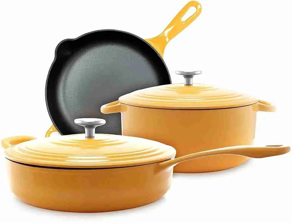 enameled cast iron cookware